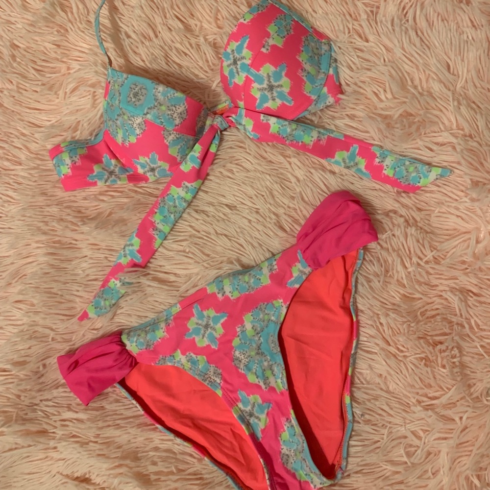 Cute neon bikini